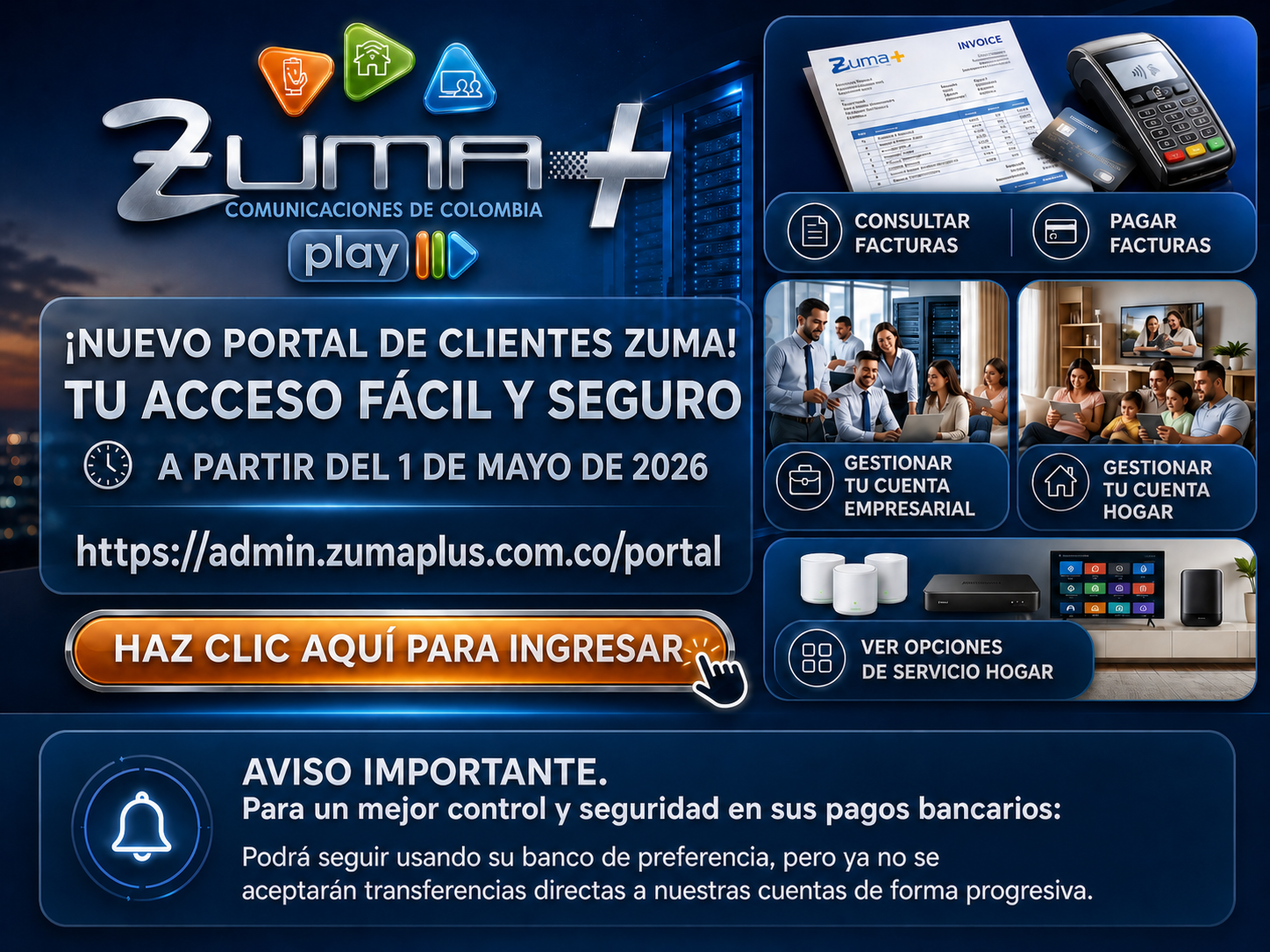 Nuevo Portal Zuma+